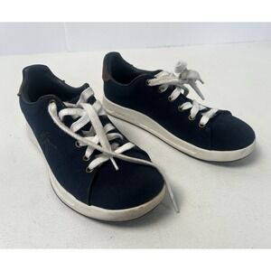Kuru Court Sneakers Womens Size 7 Navy Blue Athletic Shoes Low Top Casual Preppy